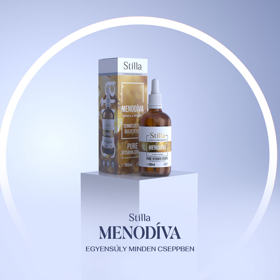 MENODÍVA CSEPPEK – HŐHULLÁMOKRA, HANGULATINGADOZÁSRA ÉS A VÁLTOZÓKORI FELBORULT HORMONEGYENSÚLYRA - 100 ML - Image 2