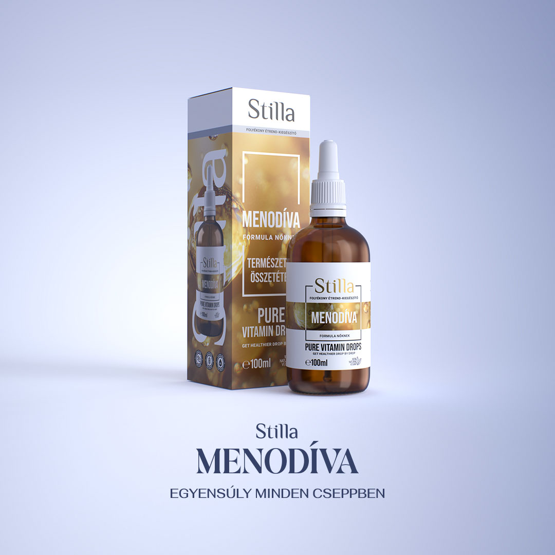 MENODÍVA CSEPPEK – HŐHULLÁMOKRA, HANGULATINGADOZÁSRA ÉS A VÁLTOZÓKORI FELBORULT HORMONEGYENSÚLYRA - 100 ML - Image 7