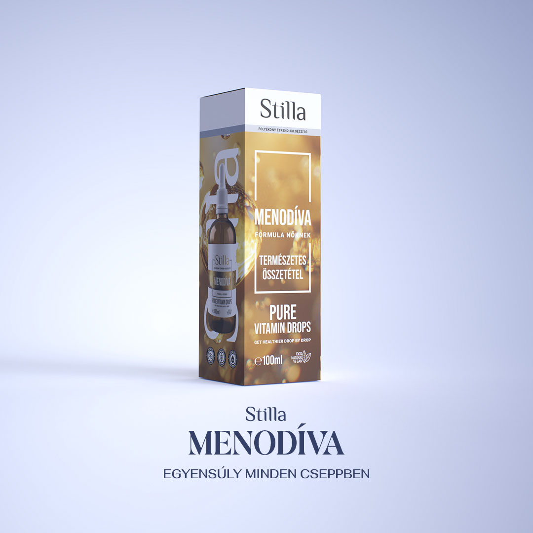 MENODÍVA CSEPPEK – HŐHULLÁMOKRA, HANGULATINGADOZÁSRA ÉS A VÁLTOZÓKORI FELBORULT HORMONEGYENSÚLYRA - 100 ML - Image 9