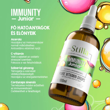 IMMUNITY JUNIOR – GYERMEKEK IMMUNRENDSZERÉNEK TÁMOGATÁSÁRA