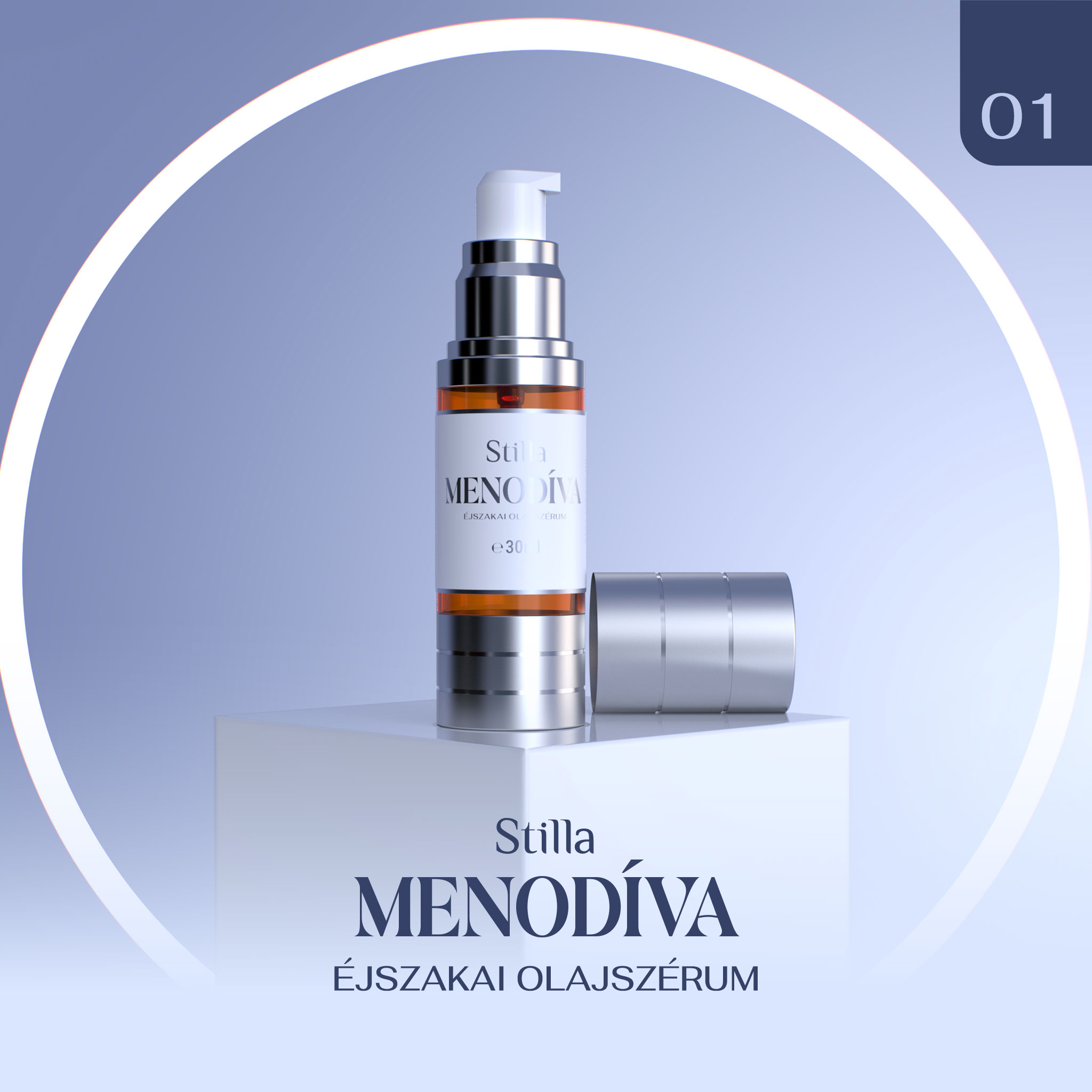 MenoDíva Éjszakai Olajszérum – 30 ml - Image 2