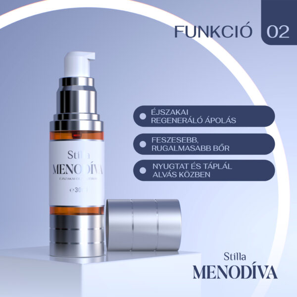 MenoDíva Éjszakai Olajszérum – 30 ml - Image 3