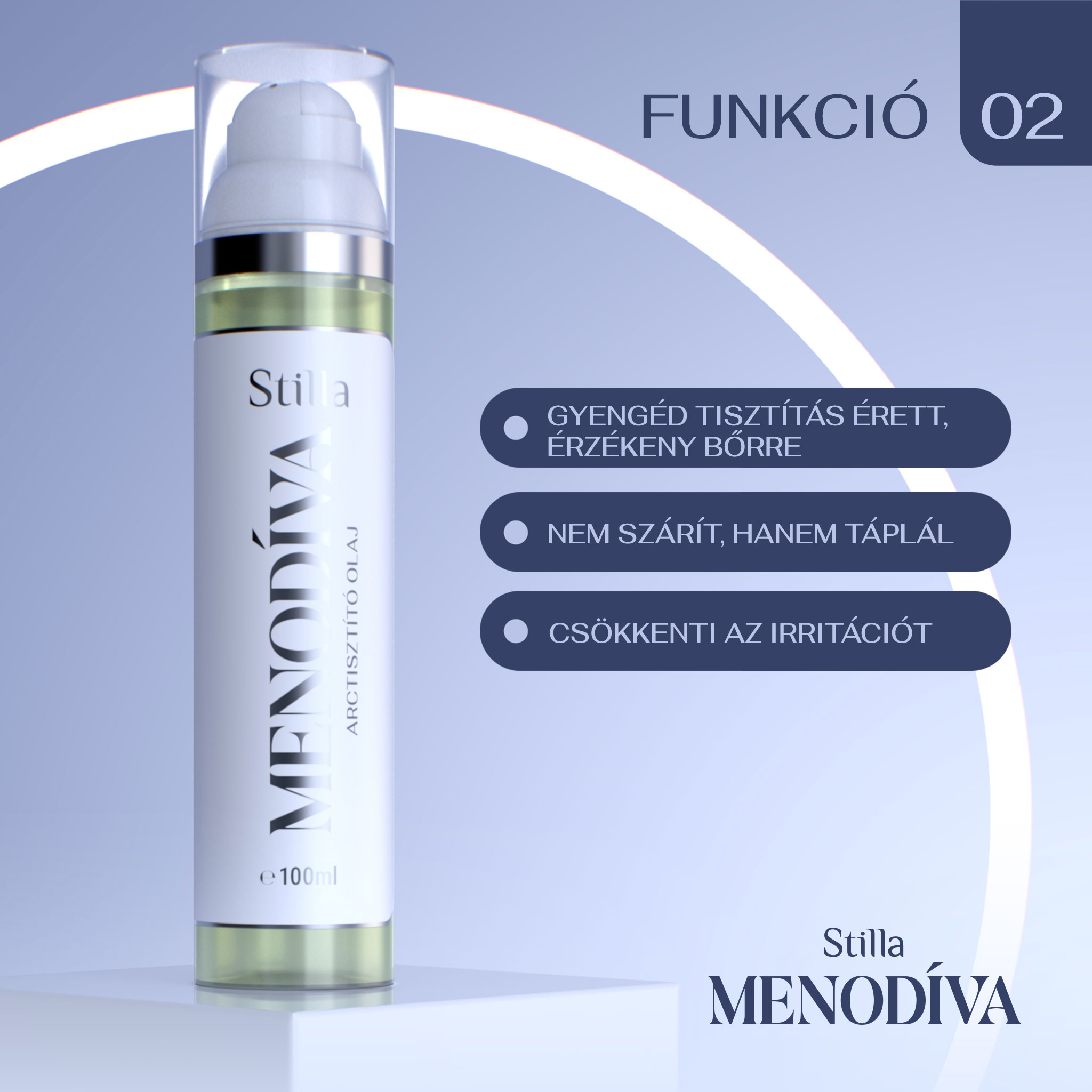 MenoDíva Arctisztító Olaj – 100 ml - Image 3