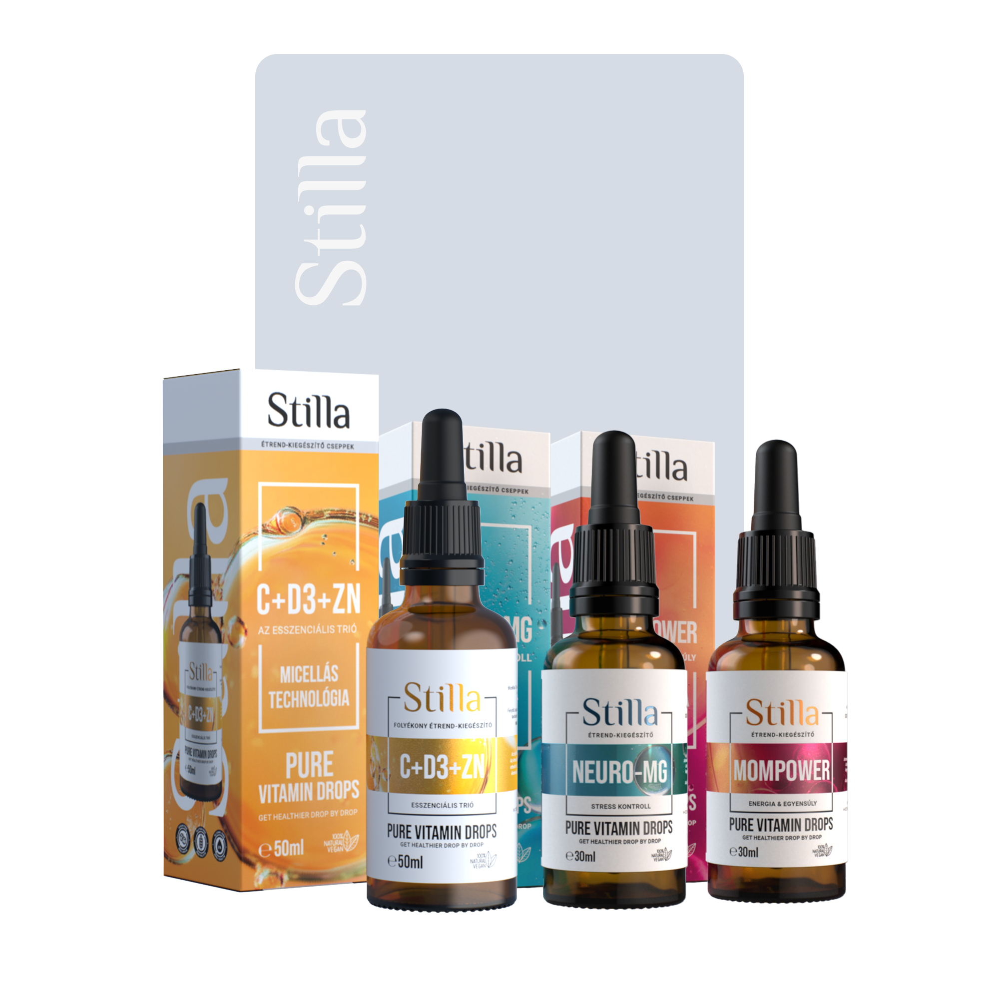Stilla – Napi Egyensúly & Stresszoldás Csomag