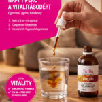 STILLA VITALITÁS – PRÉMIUM NŐI VITAMIN A HORMONÁLIS EGYENSÚLYÉRT, ENERGIÁÉRT ÉS STRESSZKEZELÉSÉRT – 100 ml - Image 5